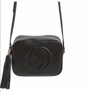 Authentic Gucci Soho Leather Handbag NWOT